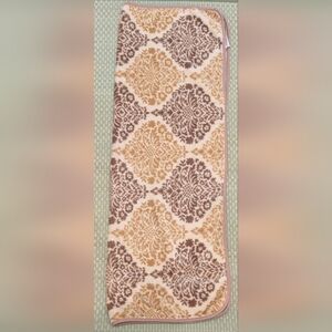 RARE Lanvin Collection Fleece Throw Blanket 140 cm x 100 cm Made in Japan